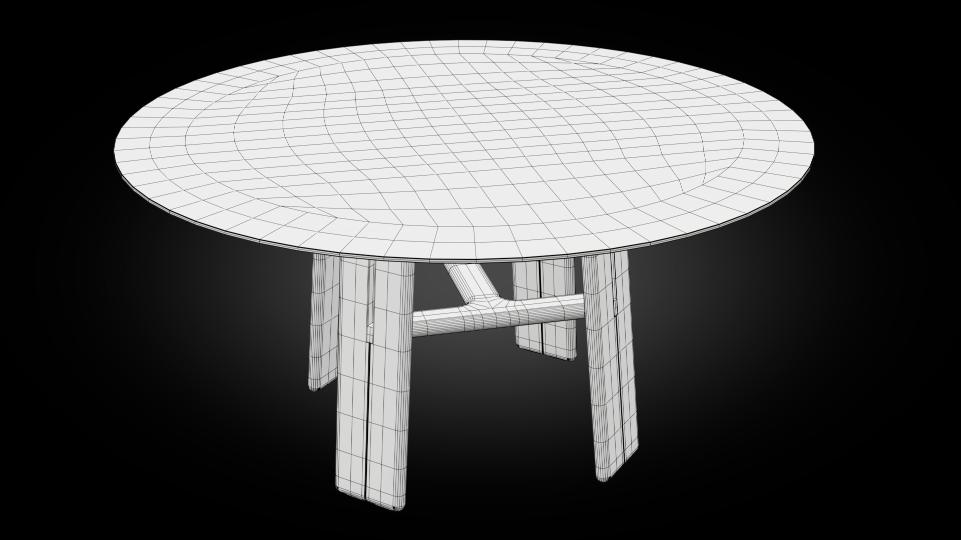DUO Table O150 3D model_19