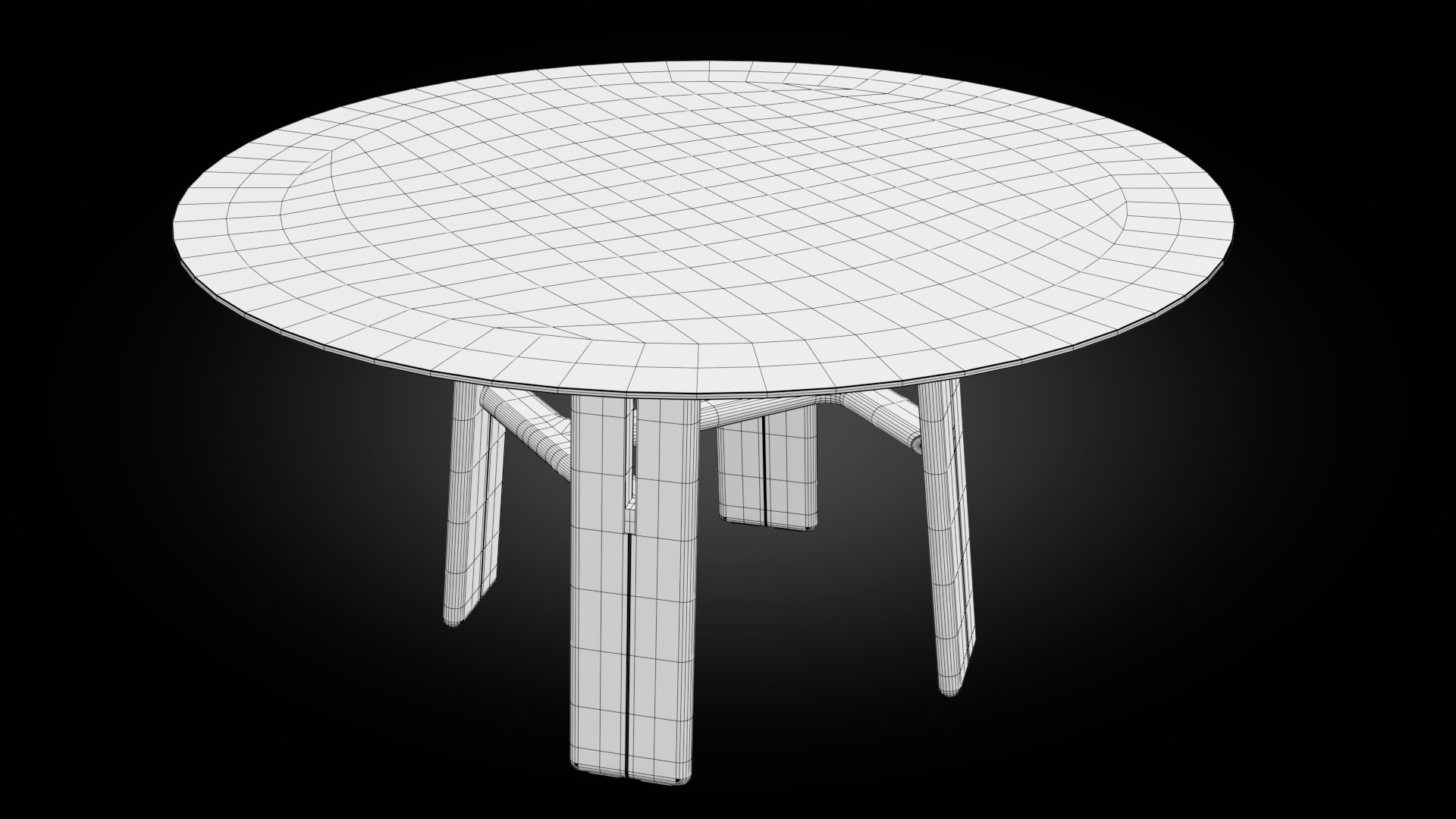 DUO Table O150 3D model_12