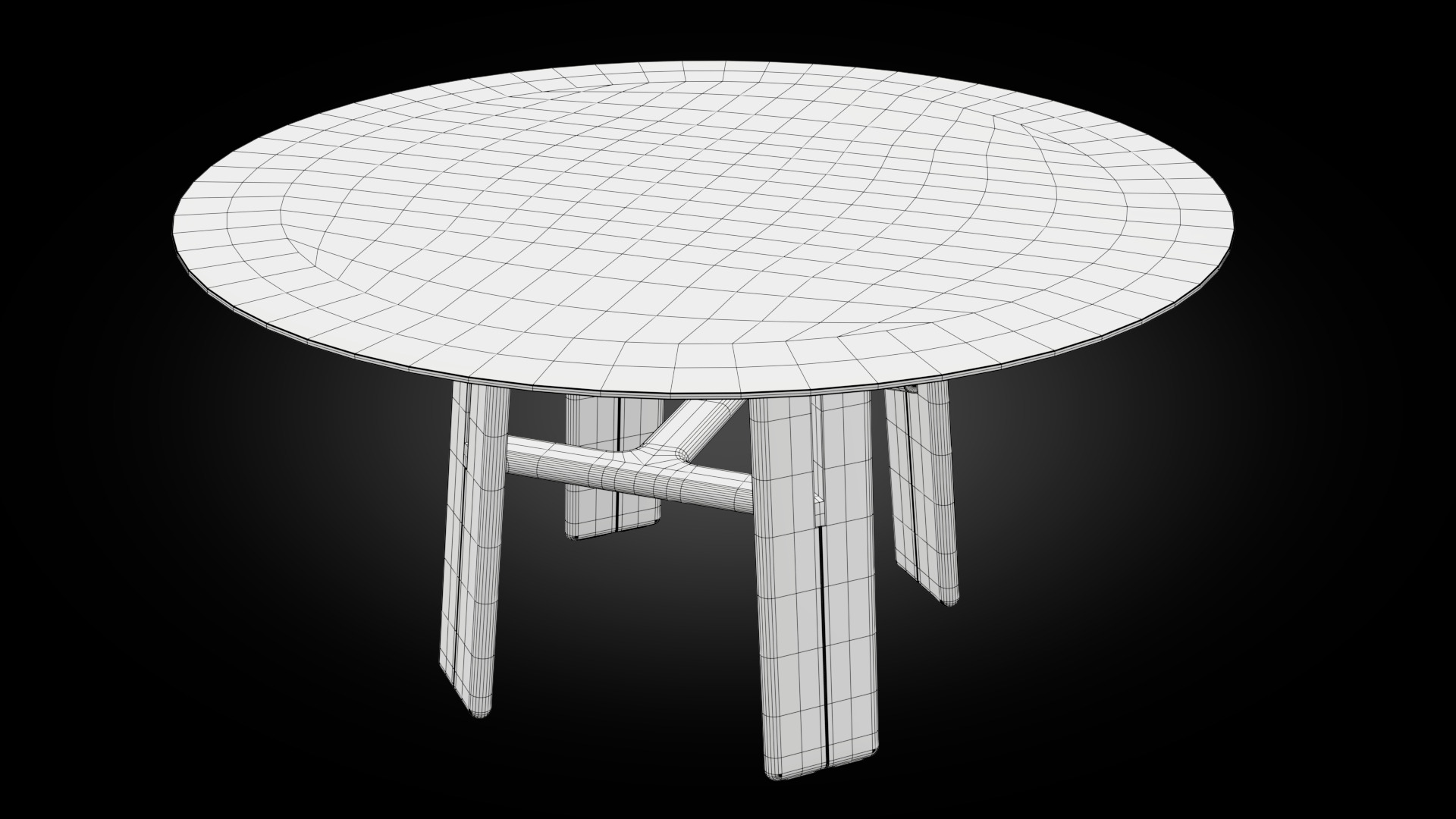 DUO Table O150 3D model_20