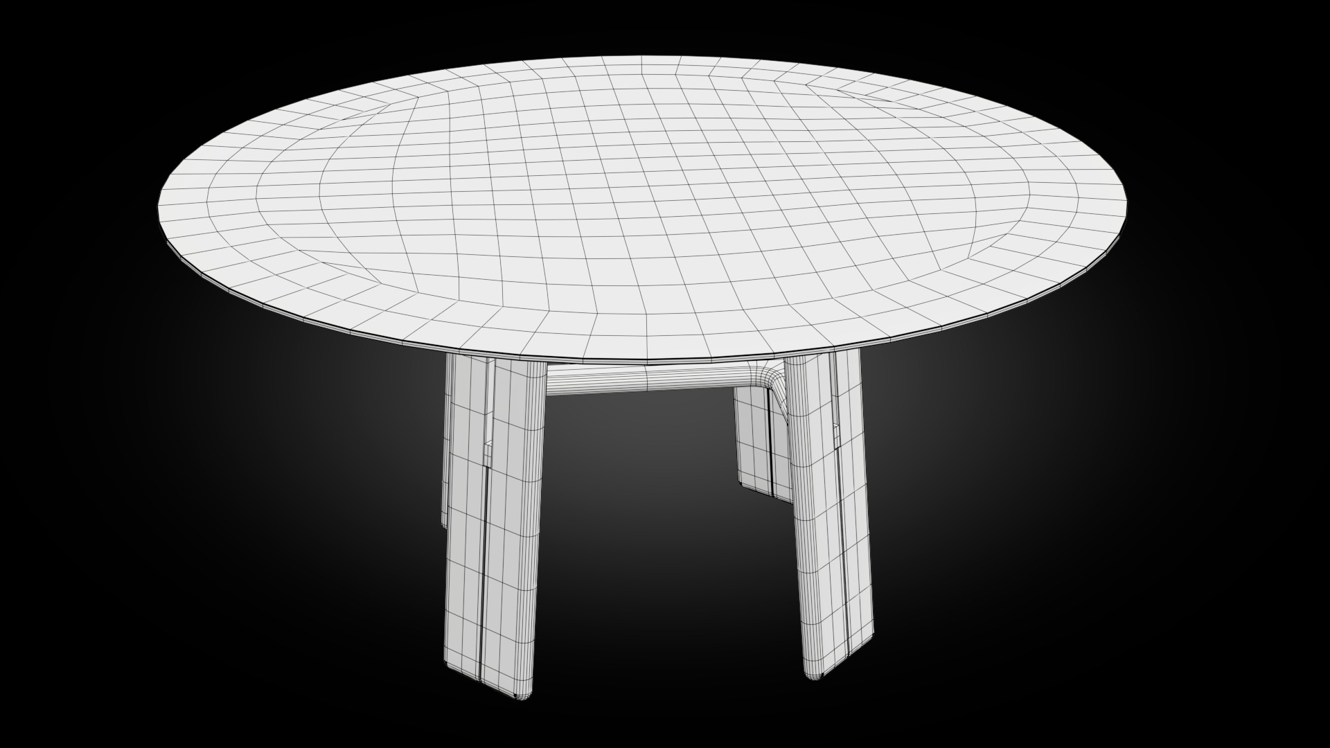 DUO Table O150 3D model_13