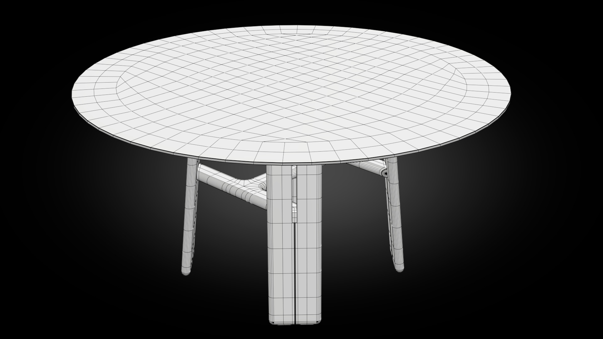 DUO Table O150 3D model_21