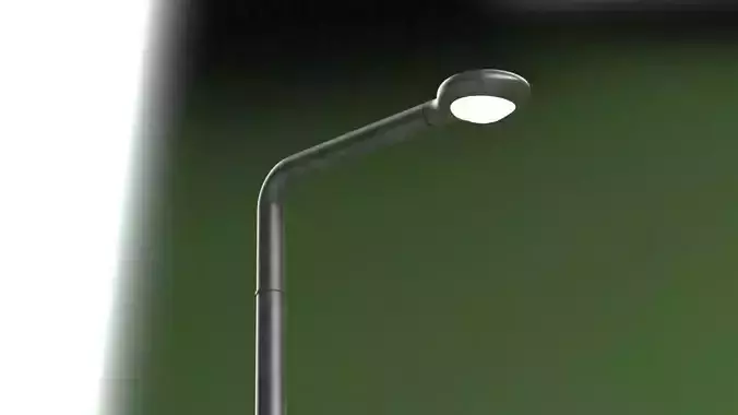 Light Post Free 3D model