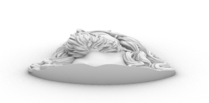  Jesus Face 3D print model_3