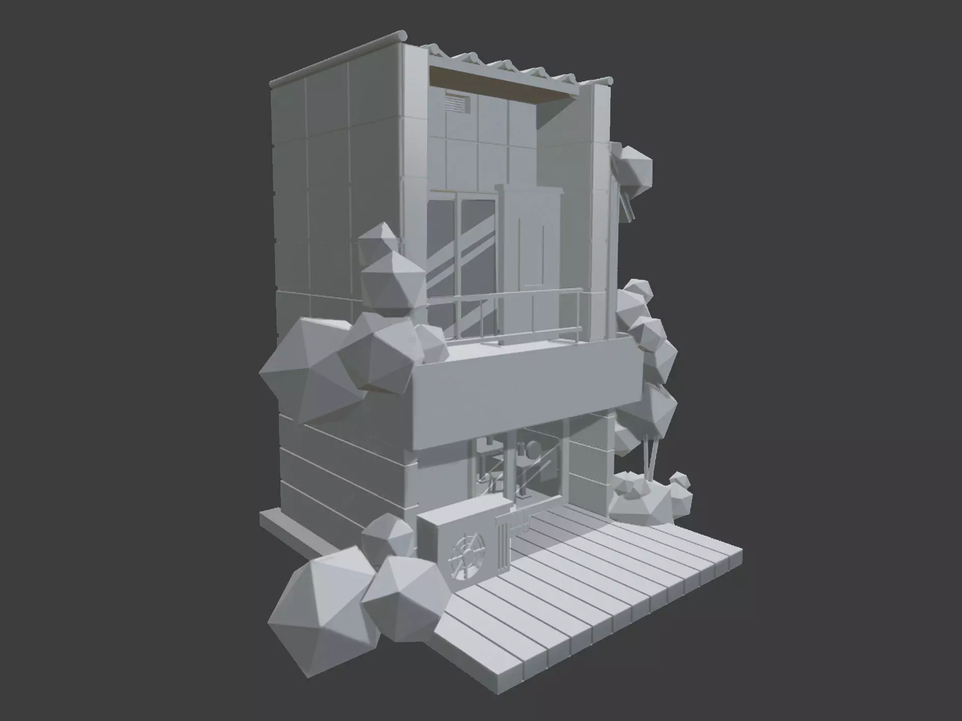 House Free 3D model_0