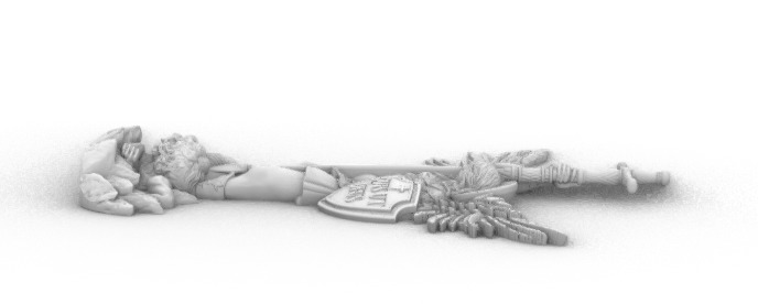 Archangel Michael 3D print model_3