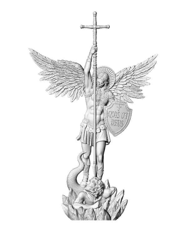 Archangel Michael 3D print model_0