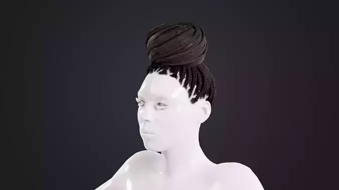 African character Hair