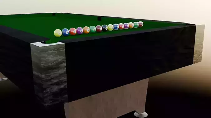 POOL TABLE 3D model