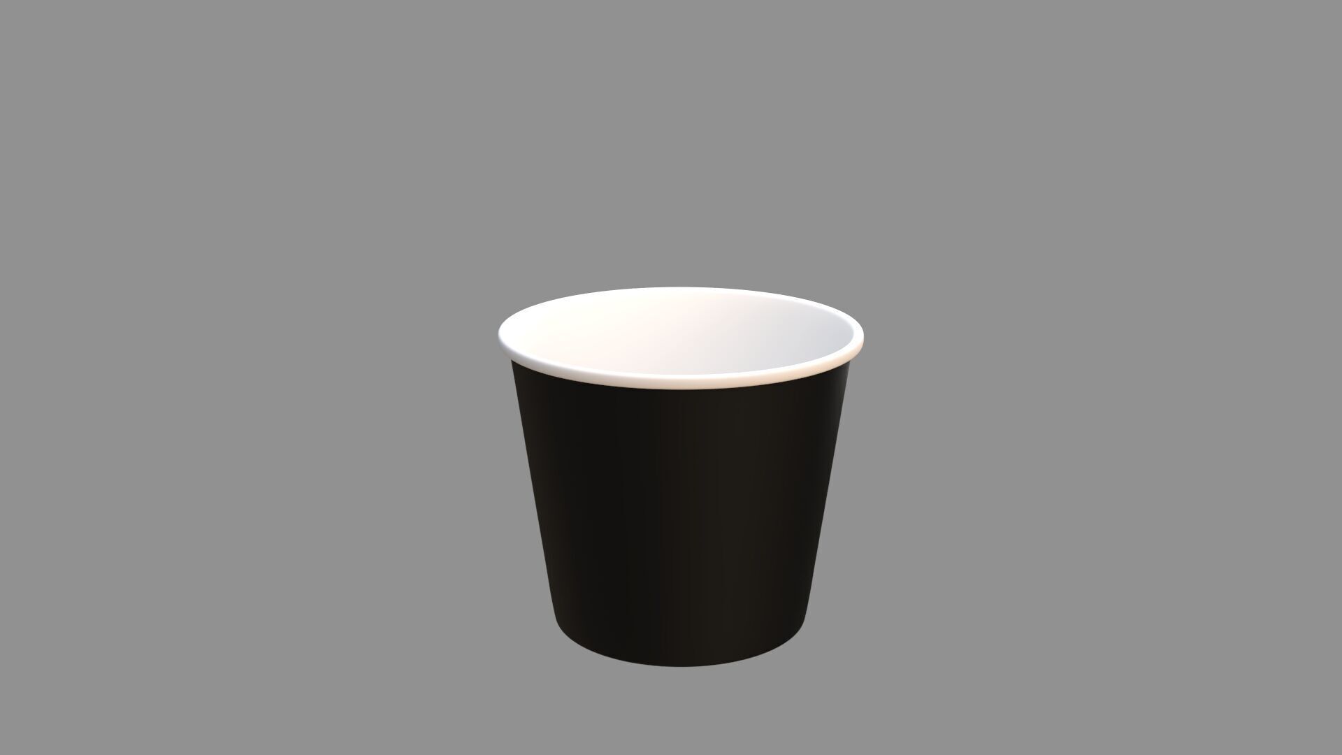 popcorn tub collection of 9 3D model_2