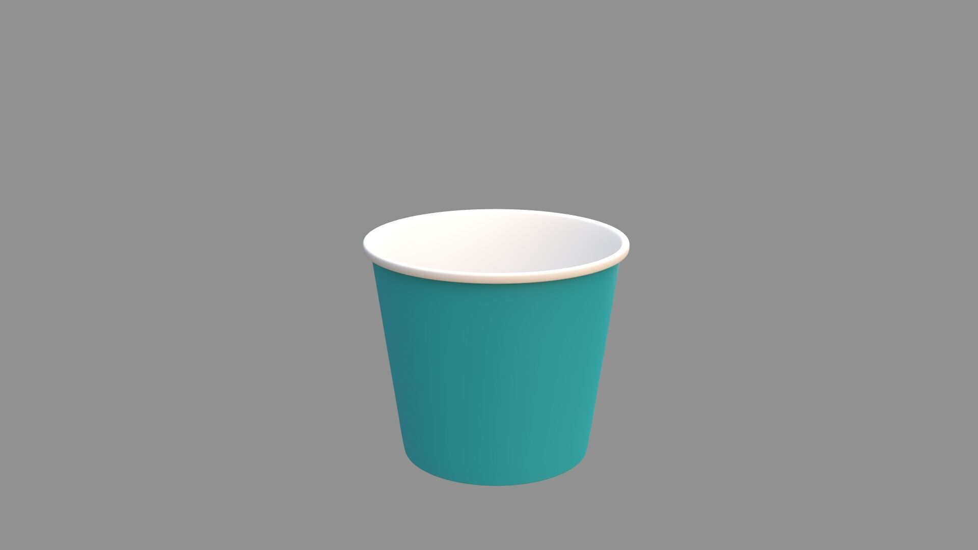 popcorn tub collection of 9 3D model_24