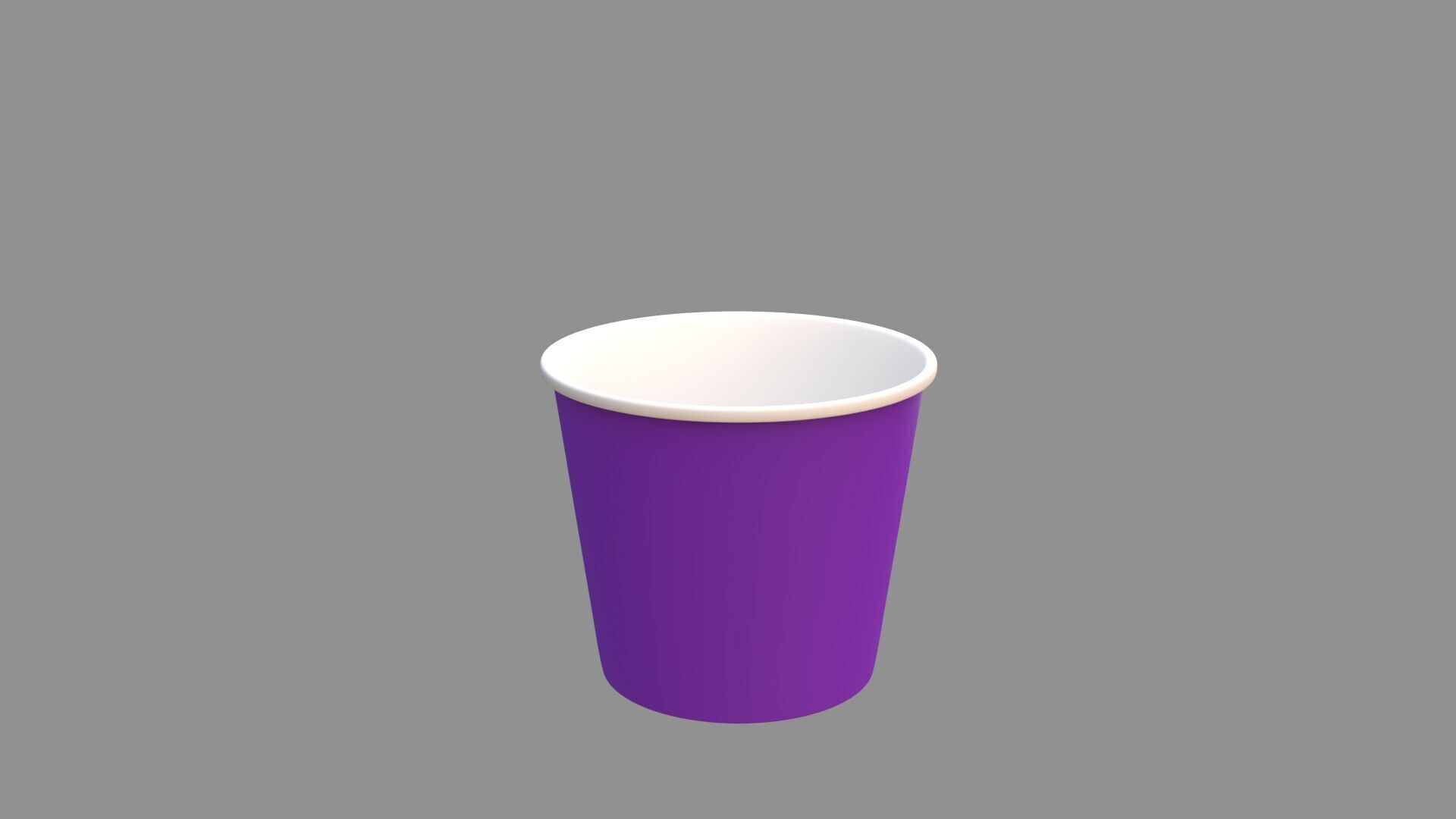 popcorn tub collection of 9 3D model_29