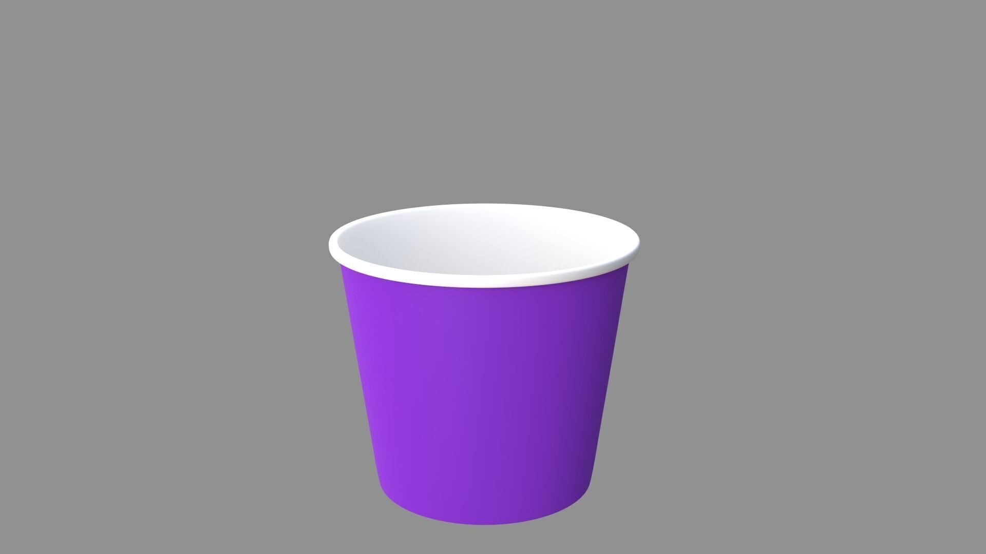 popcorn tub collection of 9 3D model_31