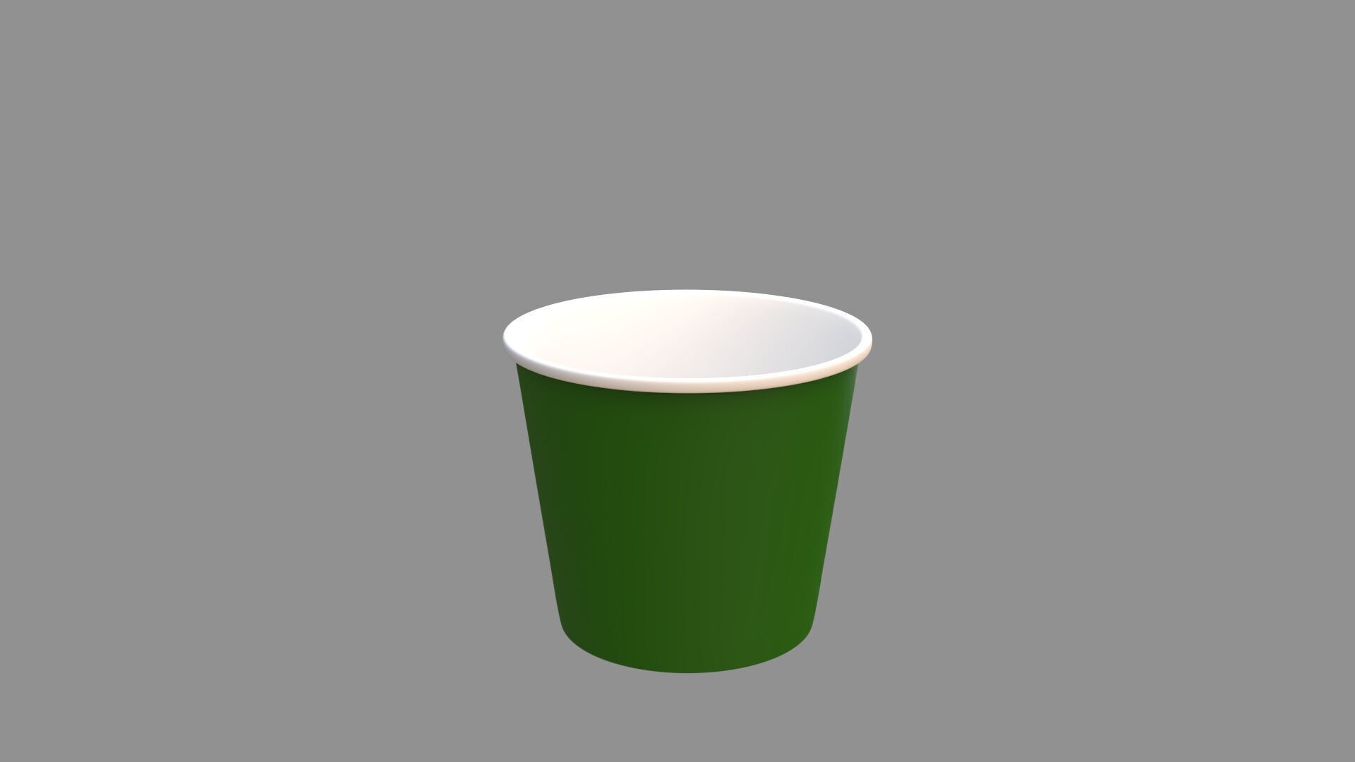 popcorn tub collection of 9 3D model_10
