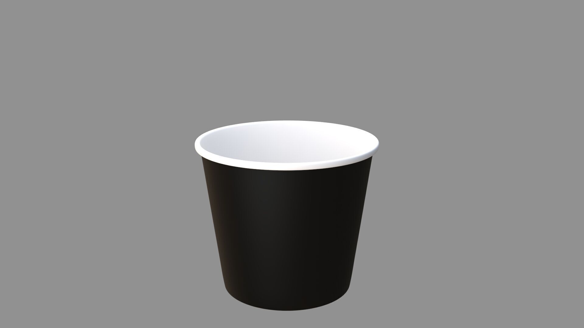 popcorn tub collection of 9 3D model_1