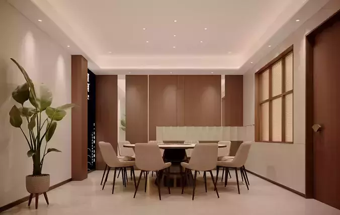 Modern and anti-Japanese dining box