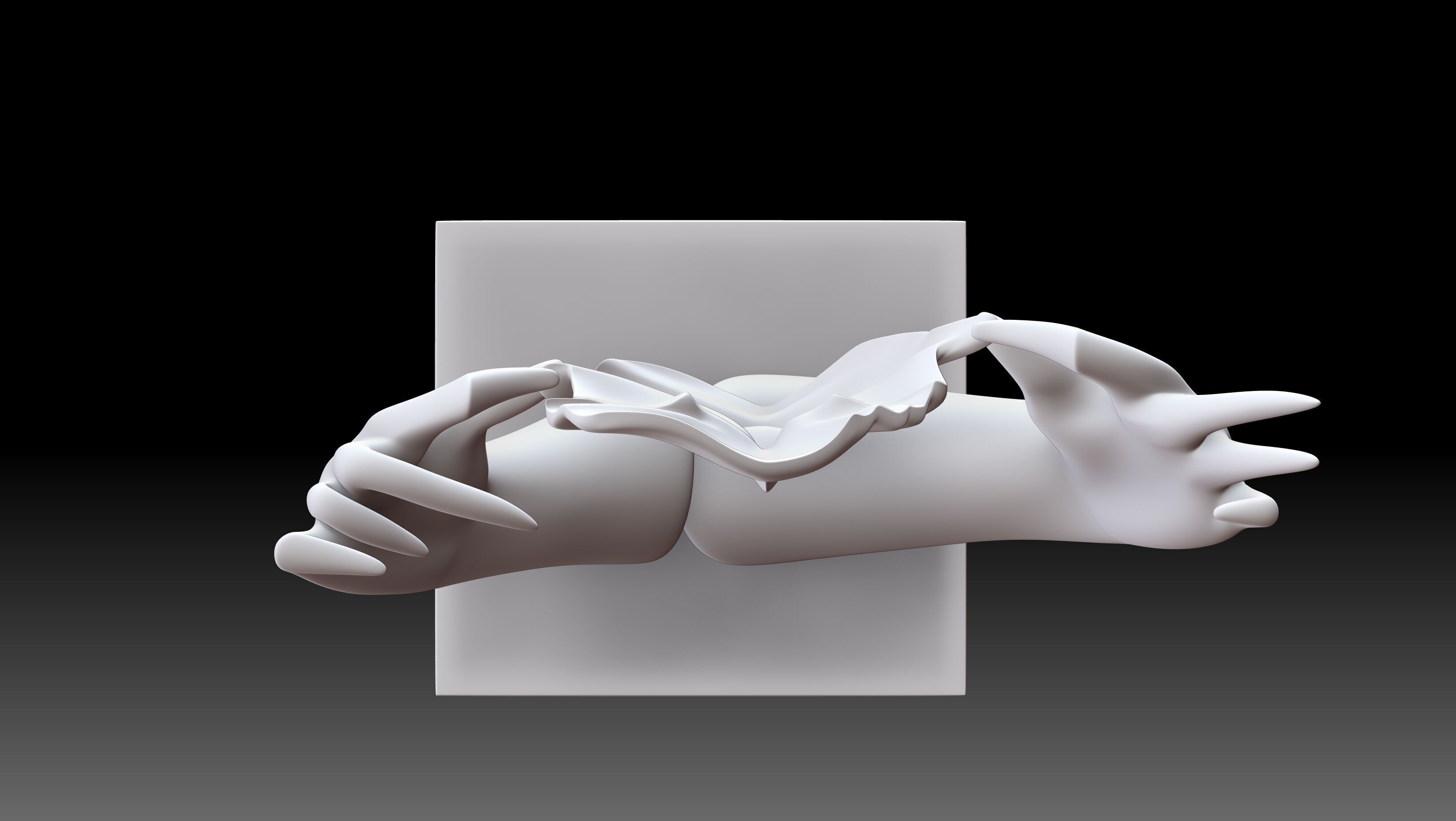 Joker Face for 3D Print and Home decor 3D print model_4