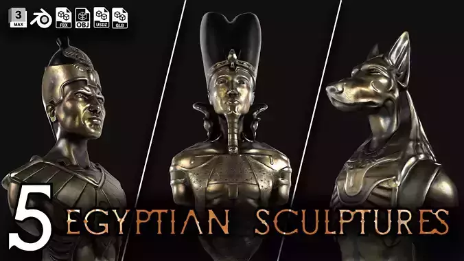 Egyptian Sculptures