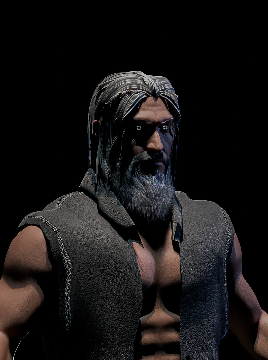 Ultra High Quality GodLike Character - Ready For Animation Low-poly 3D model_3