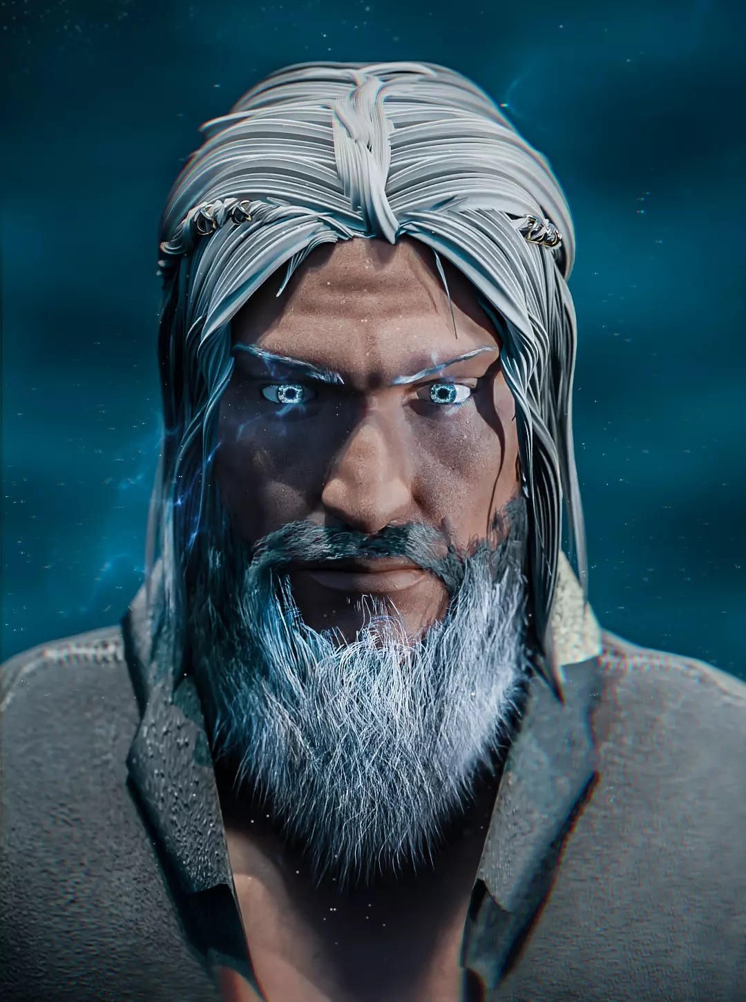 Ultra High Quality GodLike Character - Ready For Animation Low-poly 3D model_0