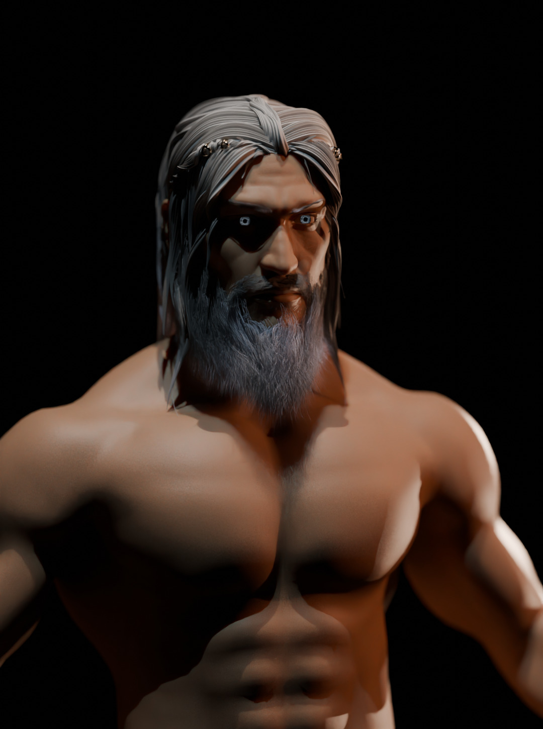 Ultra High Quality GodLike Character - Ready For Animation Low-poly 3D model_2