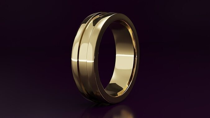plain Ring N11 Free 3D print model