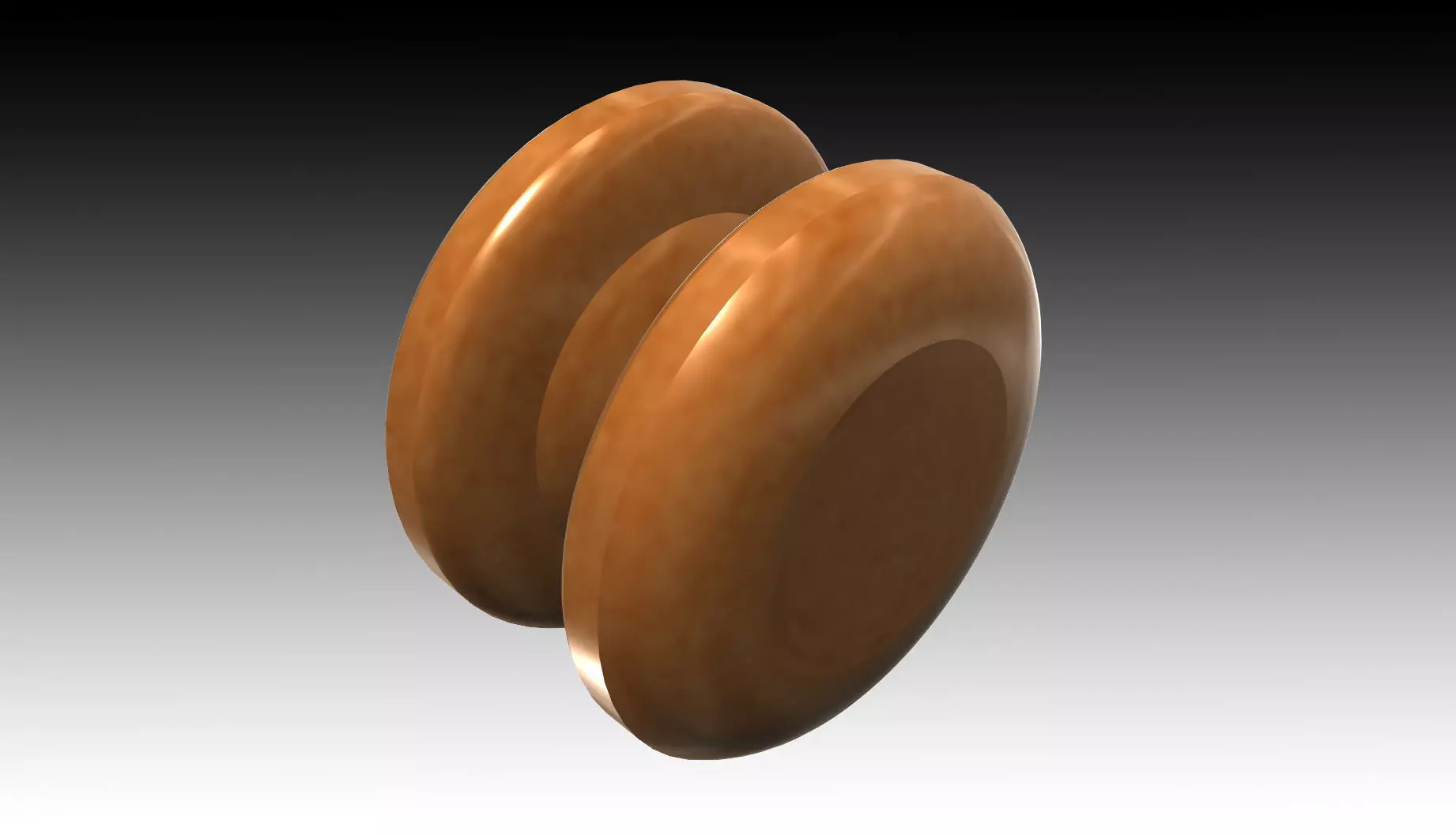 Yo-Yo second -No mark- Free 3D print model