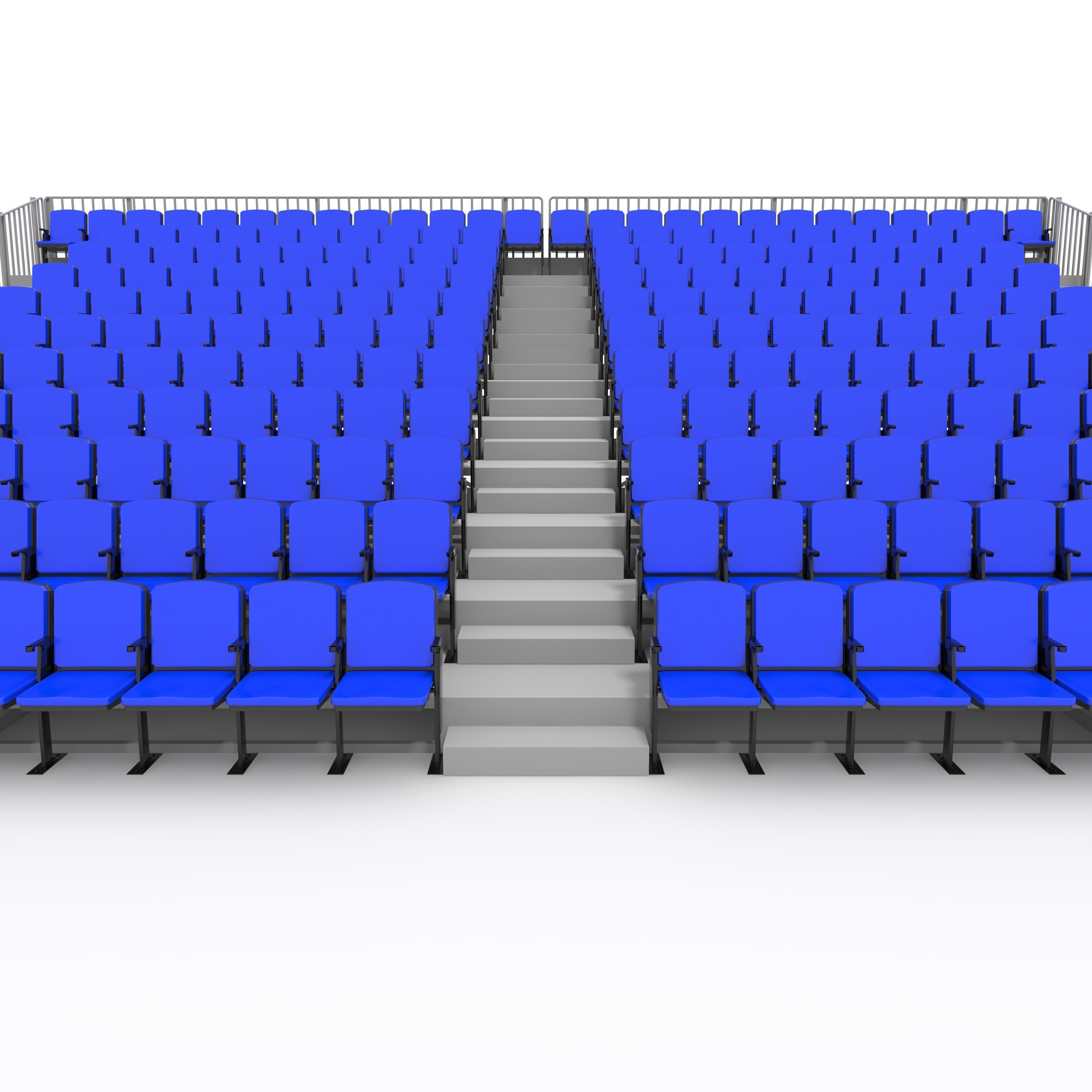 Bleachers 15 3D model_18