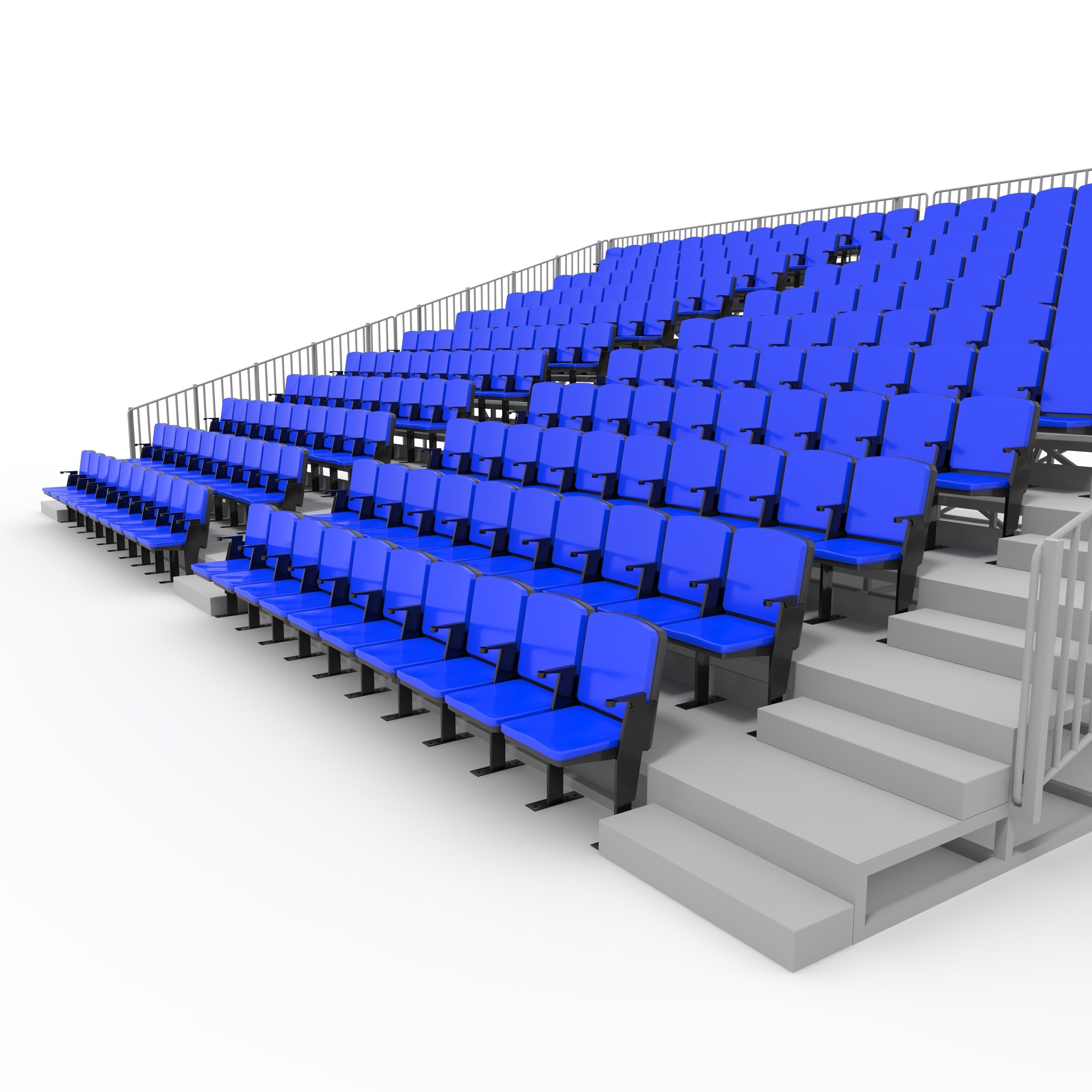 Bleachers 15 3D model_20