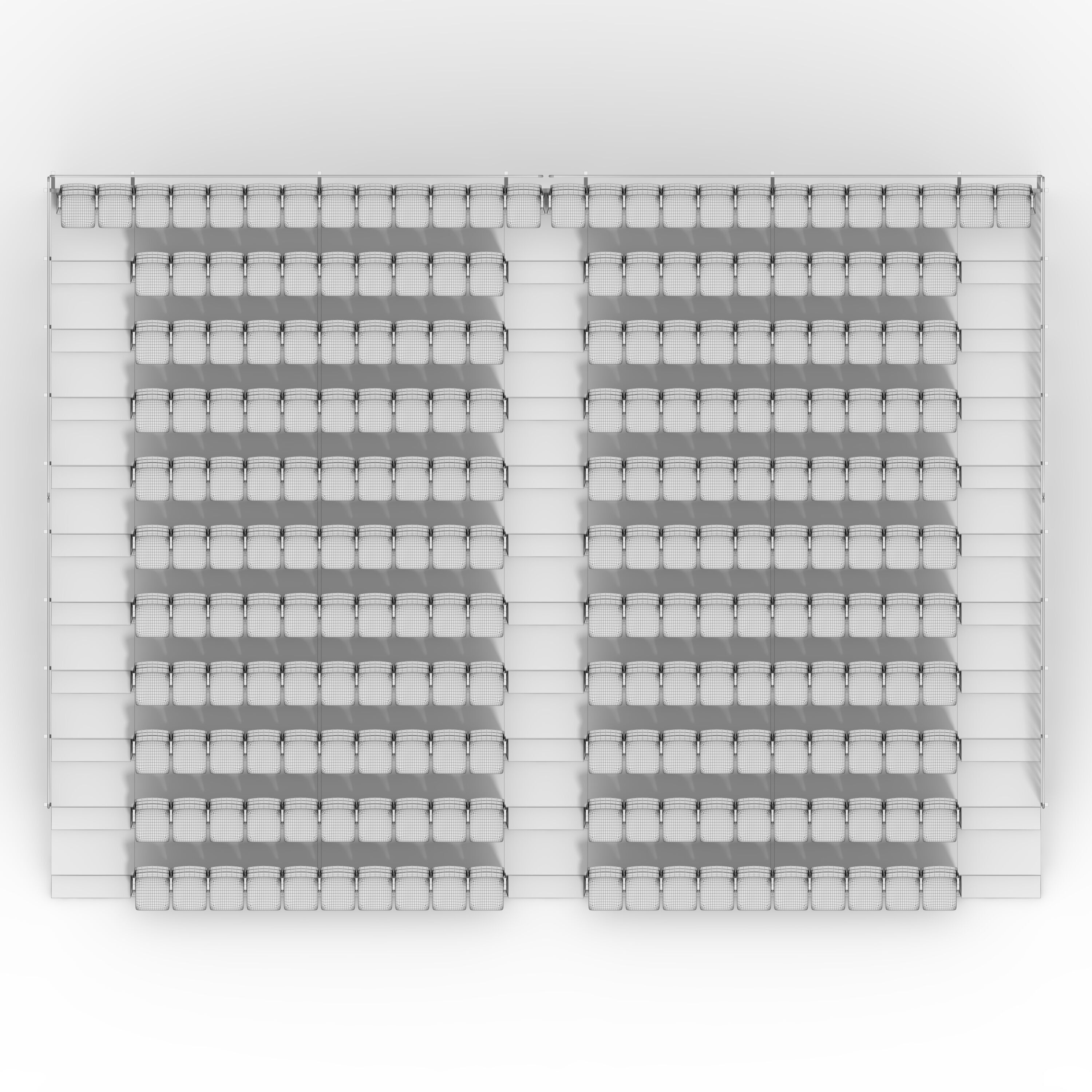 Bleachers 15 3D model_25