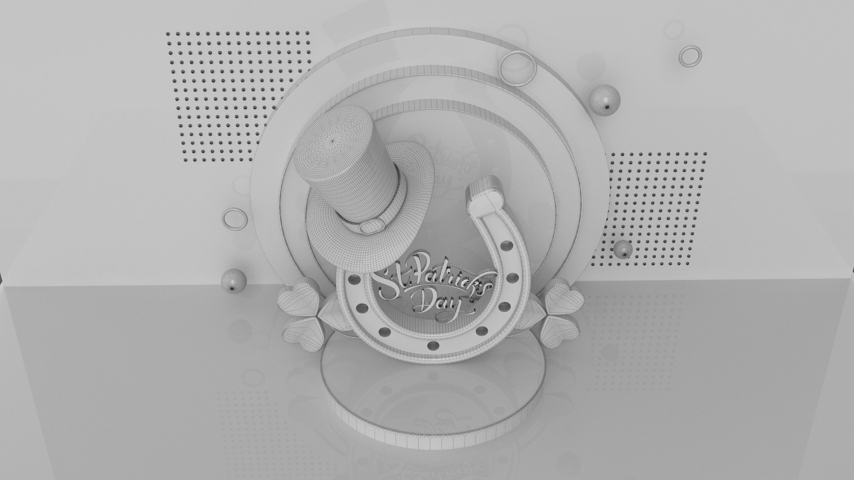 St Patriks day  3D model_3