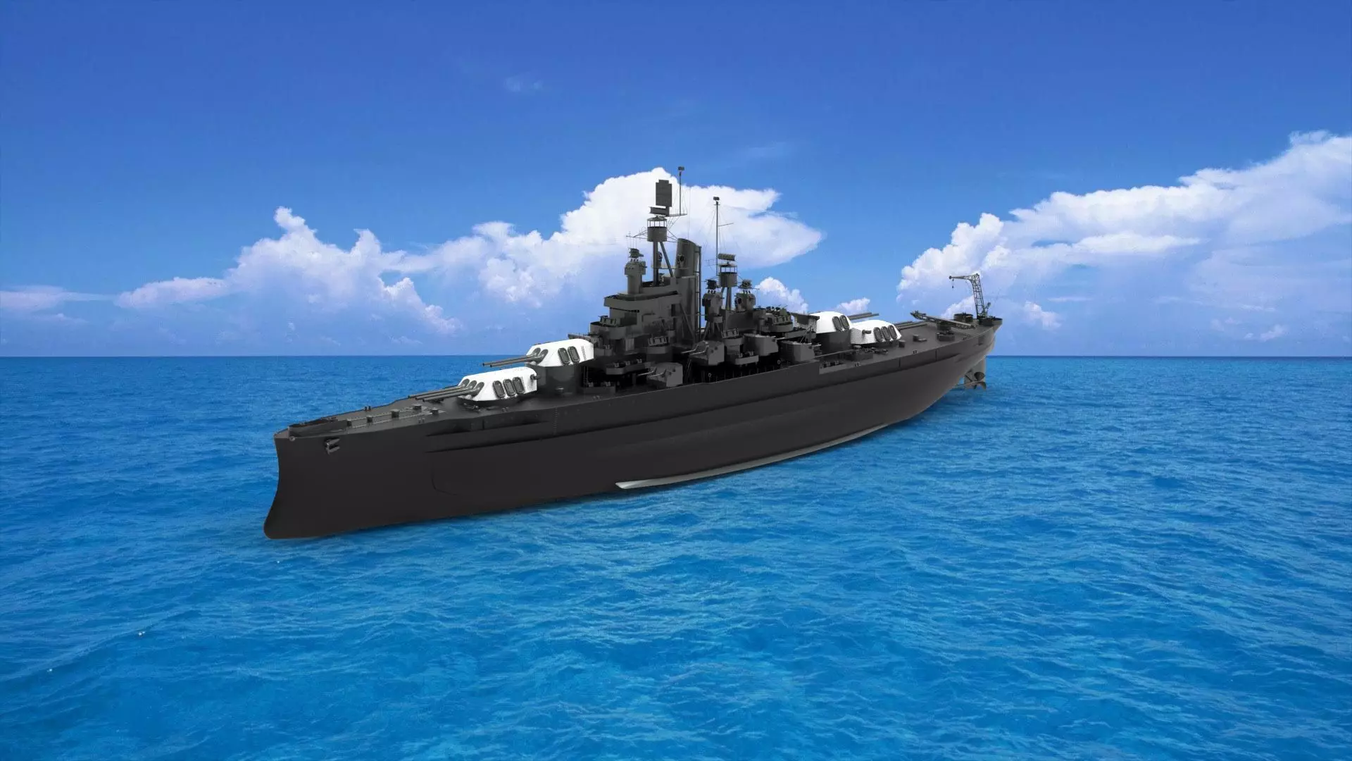 USS Nevada 3D model_0