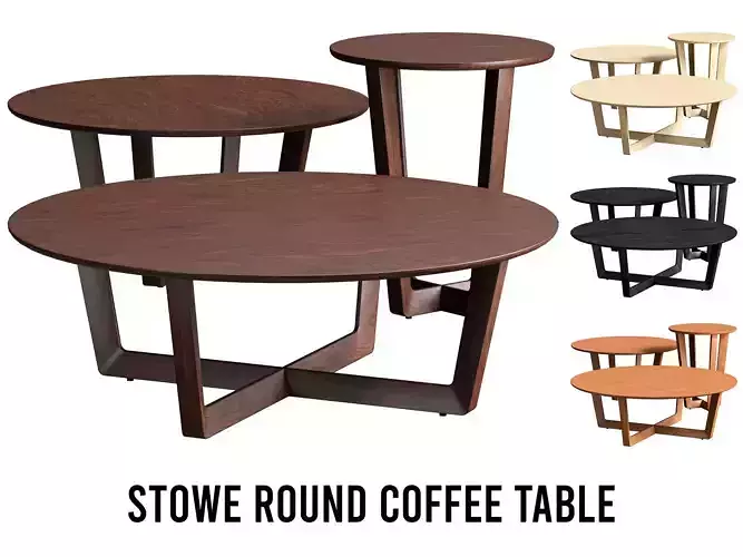 Stowe Round Coffee Table SR