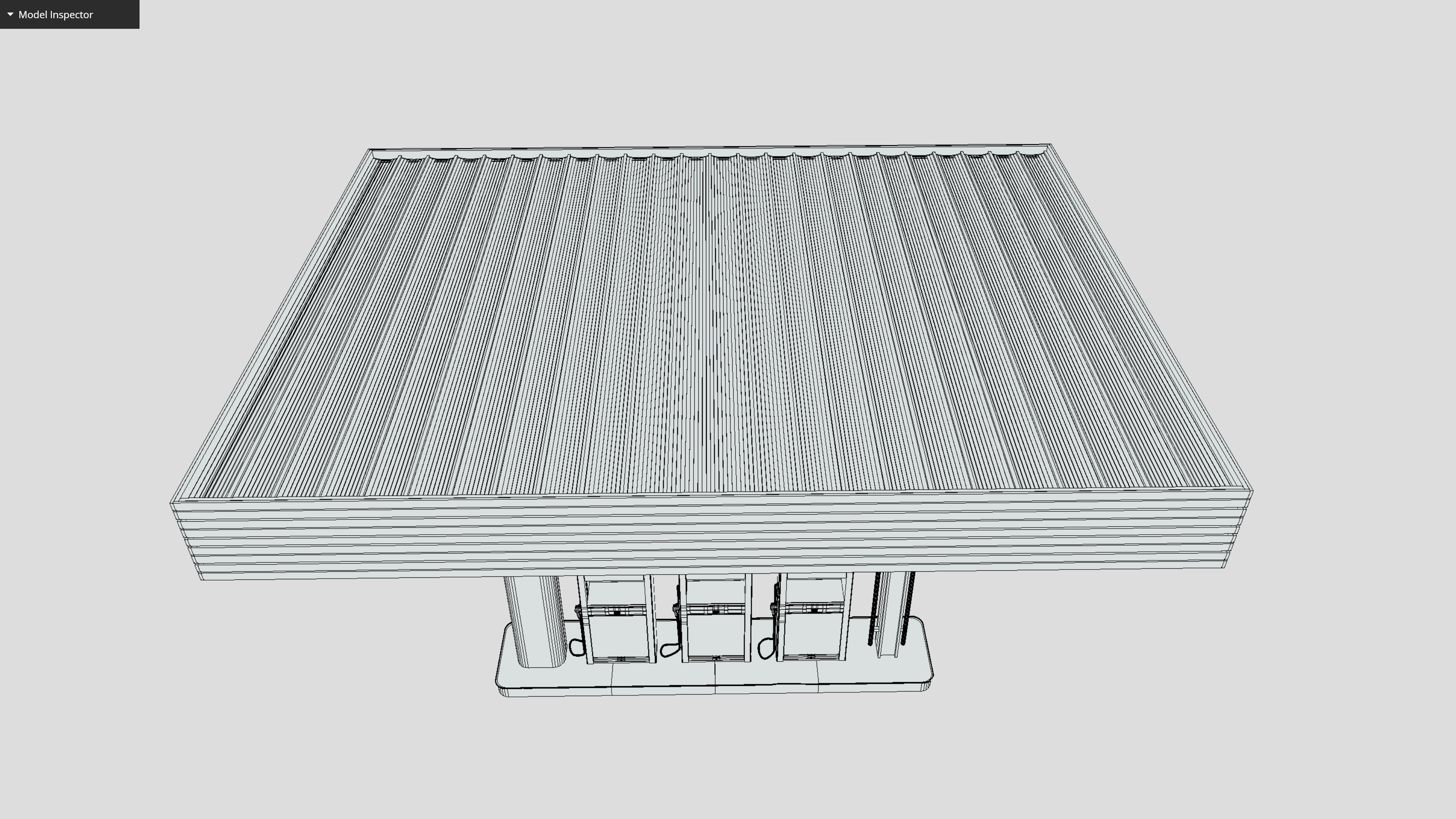 Old Gas Station Low-poly 3D model_12