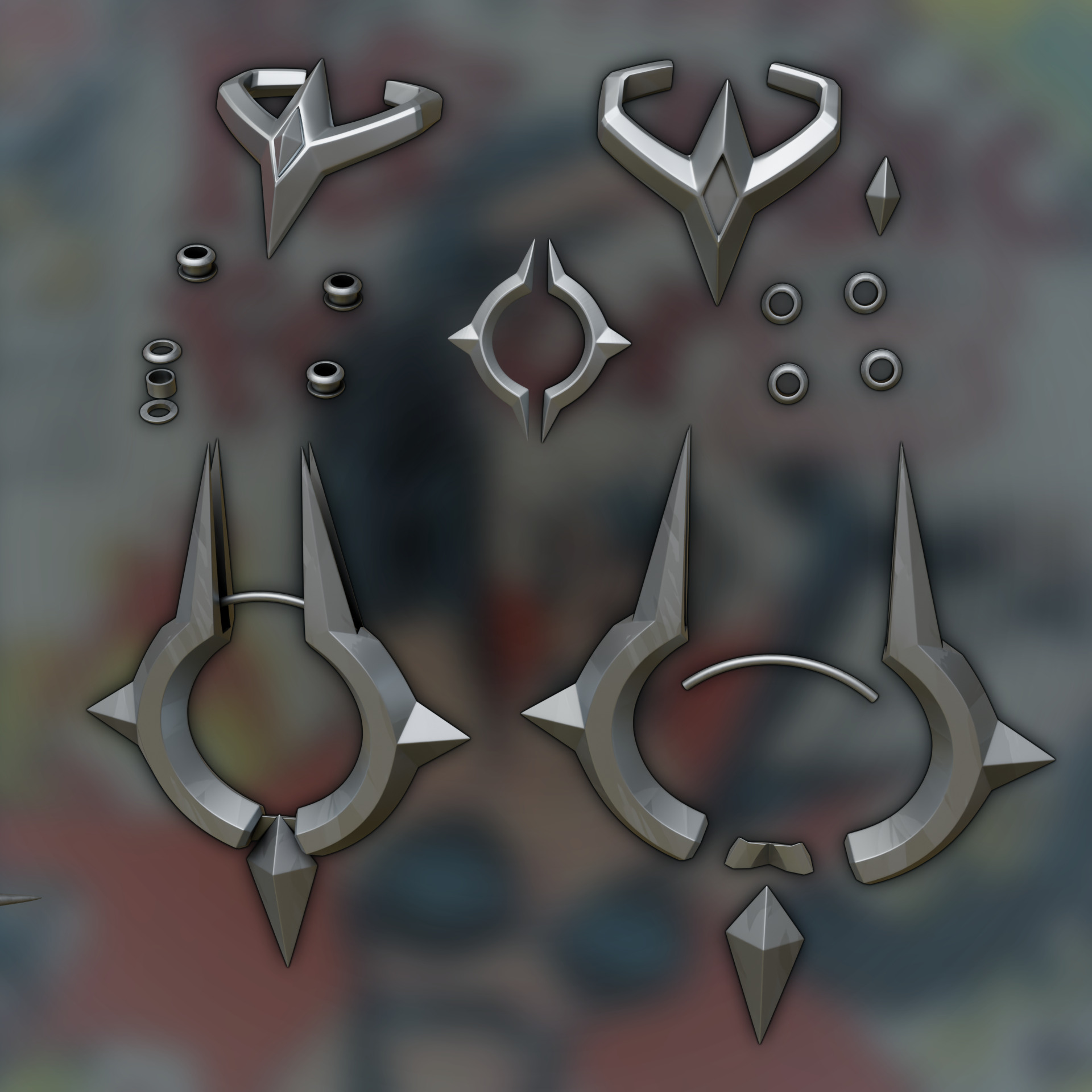 Susan Storm Malice Marvel Rivals cosplay kit 3D print model_13