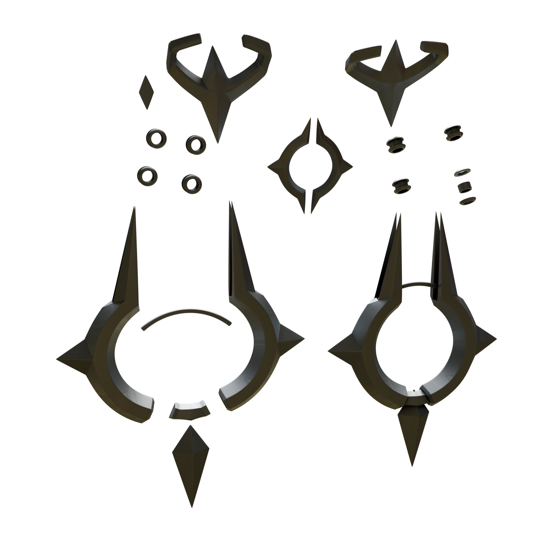 Susan Storm Malice Marvel Rivals cosplay kit 3D print model_2