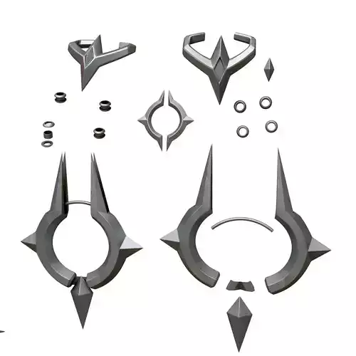 Susan Storm Malice Marvel Rivals cosplay kit 3D print model Susan Storm Malice Marvel Rivals cosplay kit 3D print model