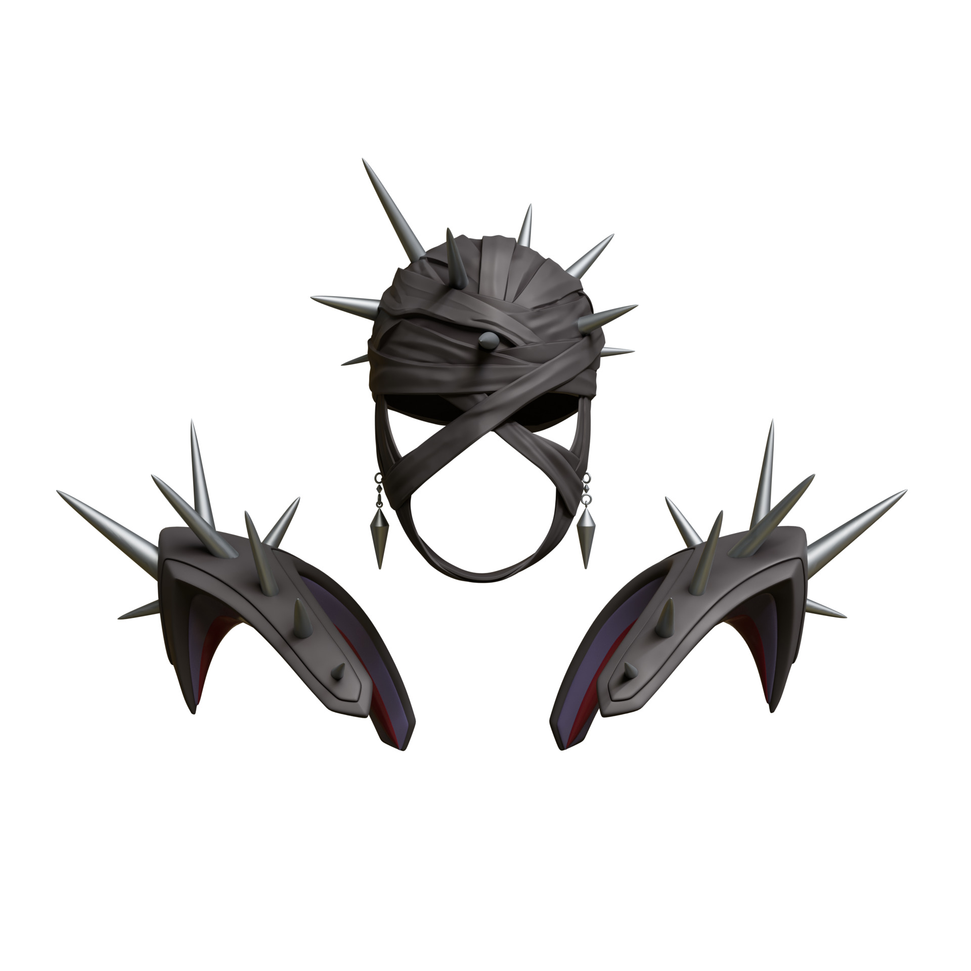 Susan Storm Malice Marvel Rivals cosplay kit 3D print model_20