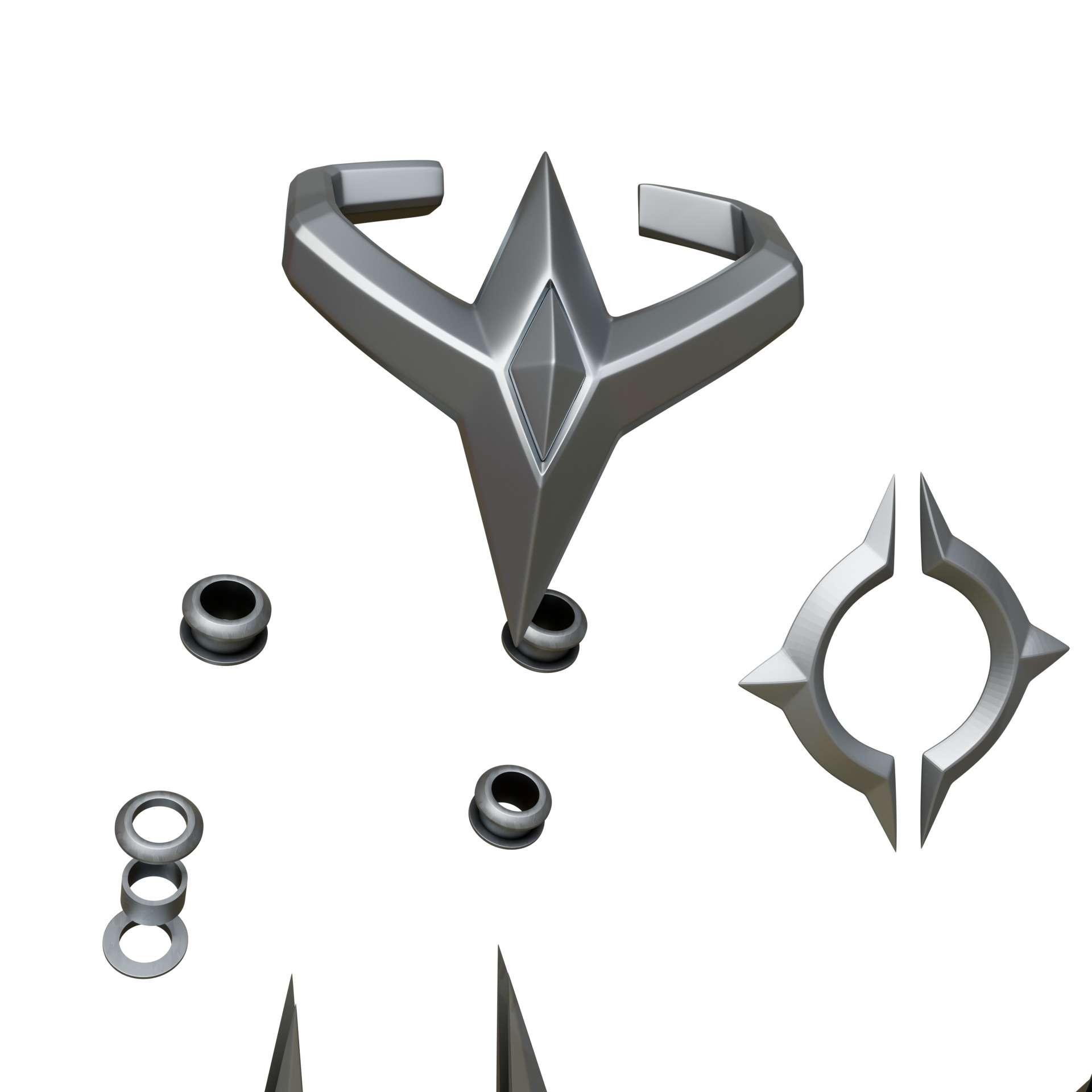 Susan Storm Malice Marvel Rivals cosplay kit 3D print model_6