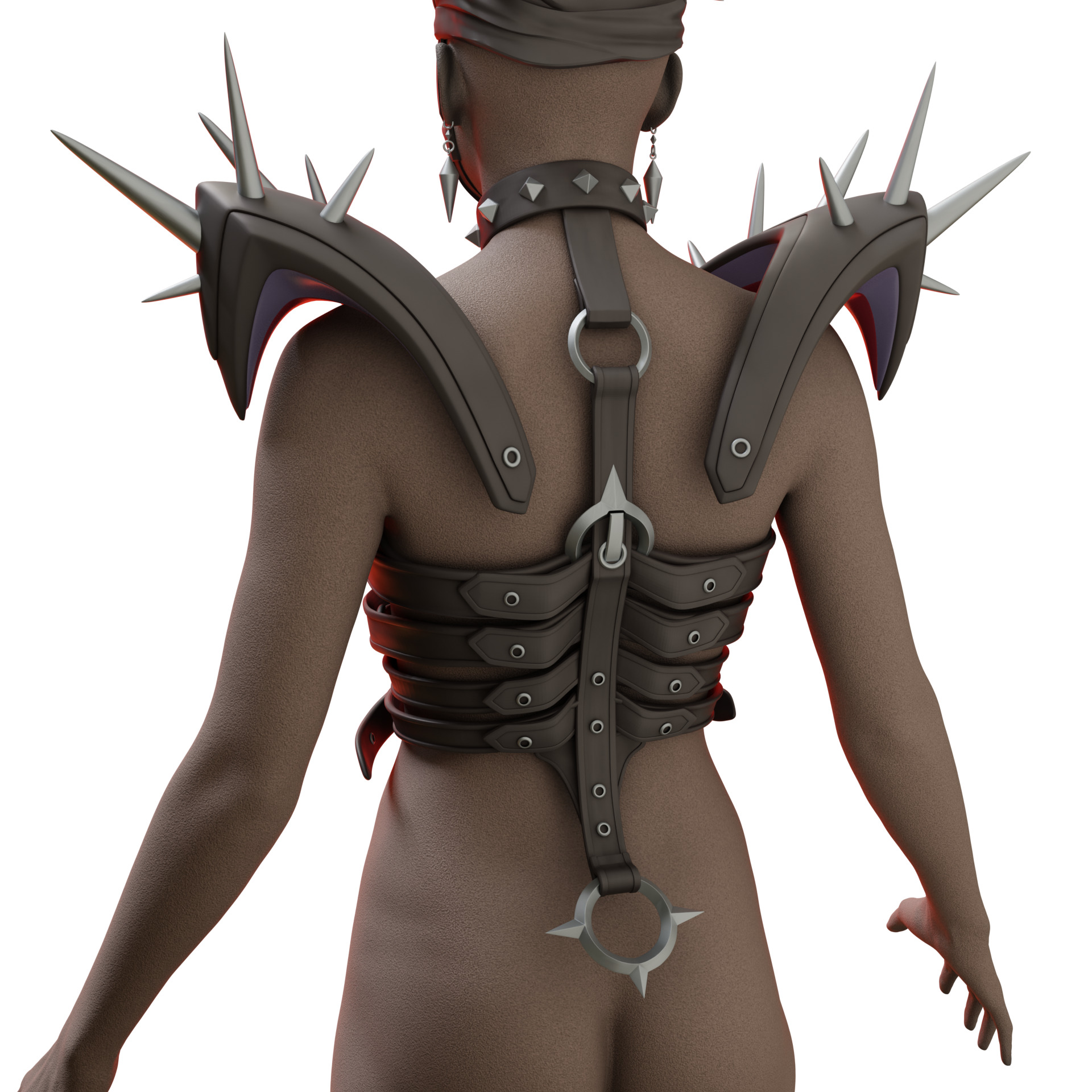 Susan Storm Malice Marvel Rivals cosplay kit 3D print model_8