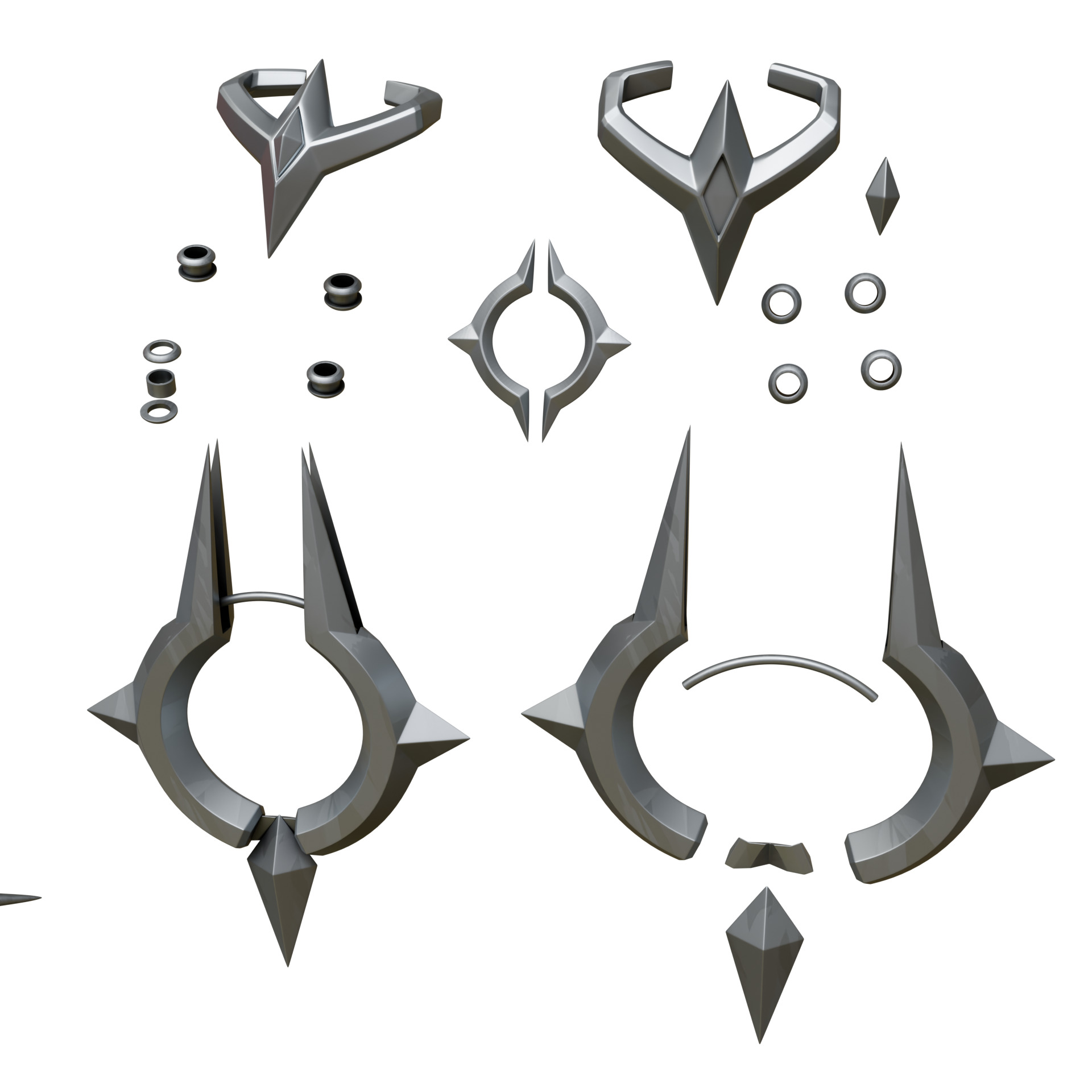 Susan Storm Malice Marvel Rivals cosplay kit 3D print model_33