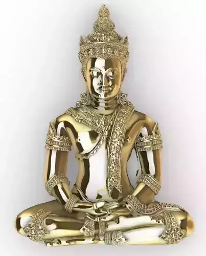 buddha models statue god jewelry 3D print model thai