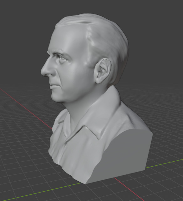 Jack Ruby 3D print model_4