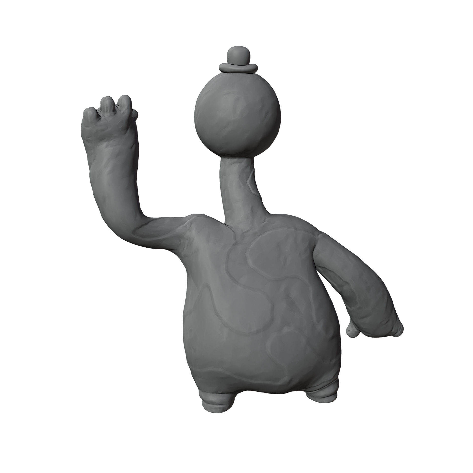Doey the Doughman 3D print model_5