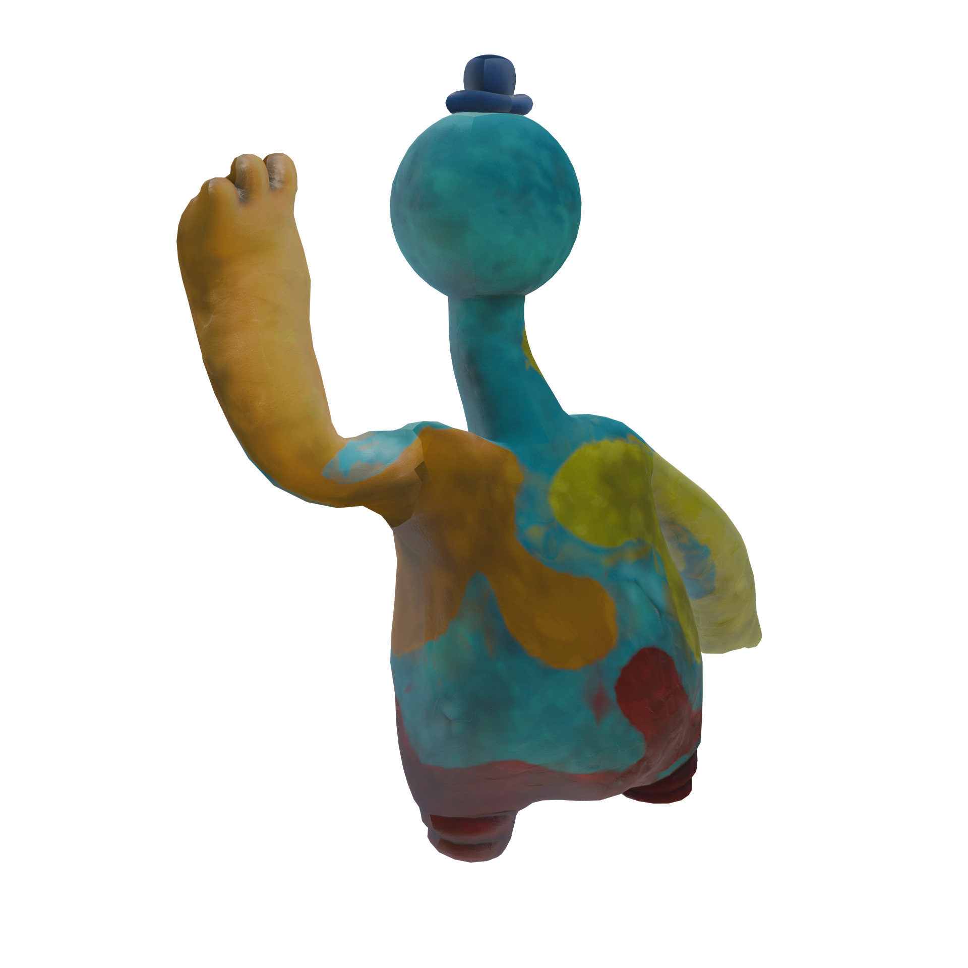 Doey the Doughman 3D print model_1