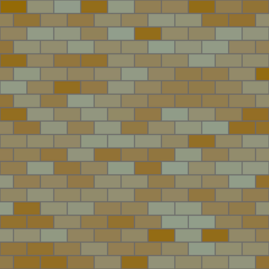 Stylized Low Poly Brick Apartment Compact Urban Building Low-poly 3D model_12