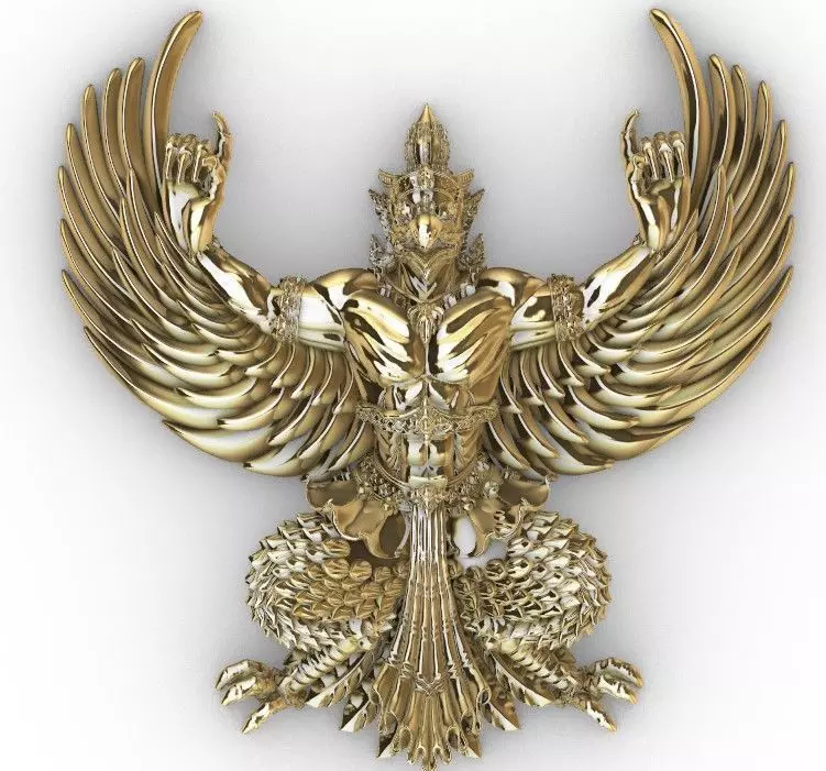 Garudamodels statue god jewelry print model 3D print model_0