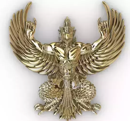 Garudamodels statue god jewelry print model