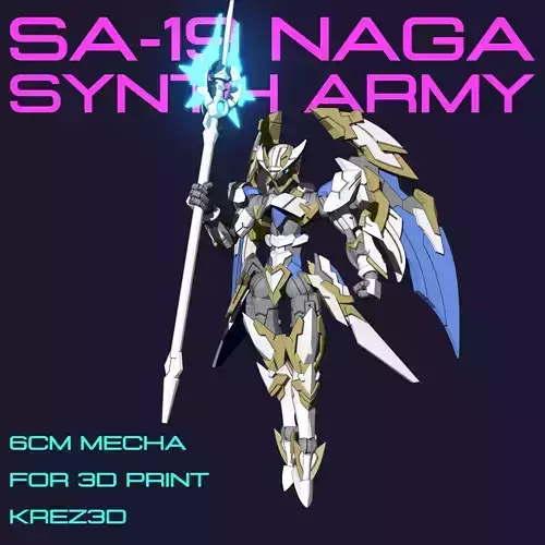 SA-19 Naga 3D print model