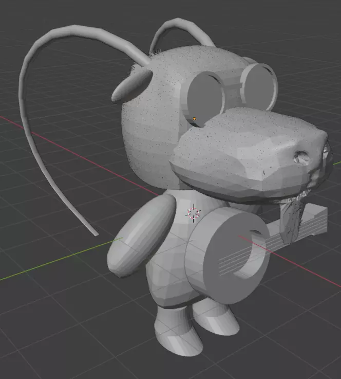 kozel Yasha 3D model_0