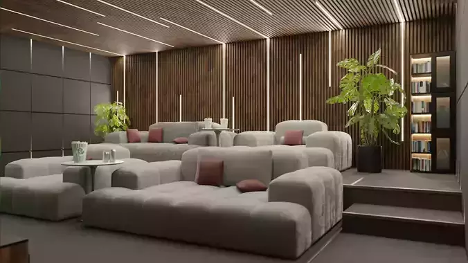 Loft style cinema